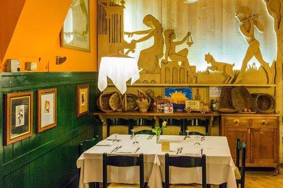 Sala della trattoria