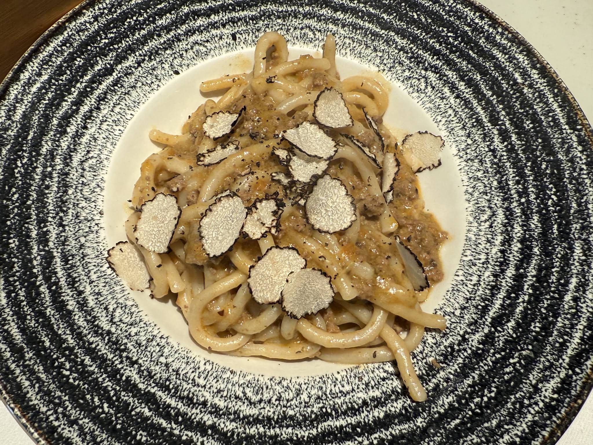 Pasta fresca con tartufo